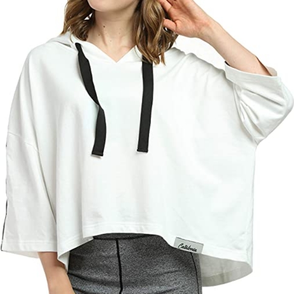 Oversize Crop Sweatshirt 🔥 - Picture 4 of 12